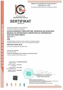 hero 45001 kvalitet i usaglašenost